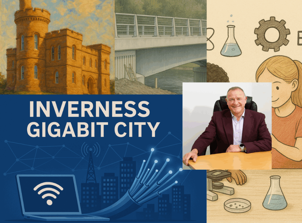 Drew Hendry's Purposeful Leadership: Throughout his time in office, as a councillor, leader of the opposition, CoSLA leader, Leader of the Highland Council, Vice President of the CPMR  and as an MP, Drew worked to get things done and successfully initiated and delivered numerous projects, many of them ambitious in scale